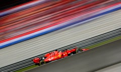 F1 Grand Prix of China - Qualifying<br>SHANGHAI, CHINA - APRIL 13: Sebastian Vettel of Germany driving the (5) Scuderia Ferrari SF90 on track during qualifying for the F1 Grand Prix of China at Shanghai International Circuit on April 13, 2019 in Shanghai, China. (Photo by Dan Istitene/Getty Images)