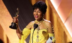 13th Governors Awards in Los Angeles<br>Director Euzhan Palcy accepts her honorary Oscar at the 13th Governors Awards in Los Angeles, California, U.S., November 19, 2022. REUTERS/Mario Anzuoni