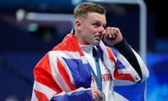 Adam Peaty wins silver.