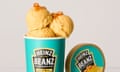 Baked bean ice cream from Anya Hindmarch’s Ice Cream Project summer shop in London.
