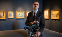 Jamie Martin in the offices of Sotheby’s in New York.