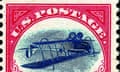 The 1918 U.S. 24-cent airmail stamps known as the "Inverted Jenny" is seen in this picture<br>The 1918 U.S. 24-cent airmail stamp known as the "Inverted Jenny" is seen in this picture from November 2, 2005. A Florida voter may have unwittingly lost hundreds of thousands of dollars by using an extremely rare stamp to mail an absentee ballot in Tuesday's congressional election, a government official said Friday. The 1918 Inverted Jenny stamp, which takes its name from an image of a biplane accidentally printed upside-down, turned up Tuesday night in Fort Lauderdale, where election officials were inspecting ballots from parts of south Florida, Broward County Commissioner John Rodstrom told Reuters.
post
mail