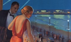 Vintage travel poster 1920s-1940s