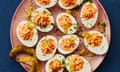 Ravinder Bhogal's devilled eggs.