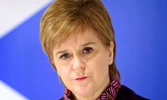 Scotland's first minister, Nicola Sturgeon