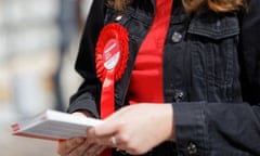 Pre-election campaign in the Vale of Glamorgan, Wales, UK<br>COPY BY STEVE MORRIS Pictured: Labour supporter Charlotte Davies, 17. Tuesday 20 April 2020 Re: Pre-election campaign in the Vale of Glamorgan, Wales, UK.
