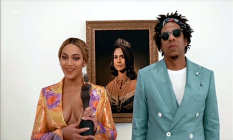 Beyoncé and Jay-Z make Meghan statement at Brits – video 