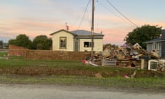 Scenes from Wairoa, New Zealand after Cyclone Gabrielle.