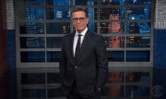 Stephen Colbert on New York representative George Santos’s fictional resume: “If you want to learn more about his inspiring time in grad school, you can read his memoir, I Am Malala.”