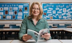 Carol Atherton at Spalding Grammar School, Lincolnshire, where she is head of English.