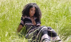 Lianne La Havas photographed for the Observer New Review in Brockwell Park, London by Suki Dhanda, June 2020.