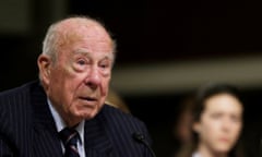 Former US secretary of state George Shultz on 29 January 2015.