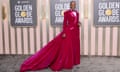 Billy Porter turns to the Christian Siriano ballgown, this time in Pantone’s 2023 colour of the year, Viva Magenta.