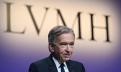 LMVH head Bernard Arnault