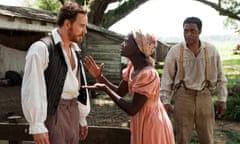 12 Years a Slave - 2014<br>TM & copyright 20th Century Fox No Merchandising. Editorial Use Only No Book or TV usage without prior permission from Rex.
Mandatory Credit: Photo by c.FoxSearch/Everett/REX (3195979e)
Michael Fassbender, Lupita Nyong'o, Chiwetel Ejiofor
12 Years a Slave - 2014