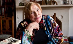 Fay Weldon photographed at her home in Dorset.