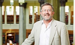 Malcolm Chase, historian, in the Brotherton Library, Leeds University
