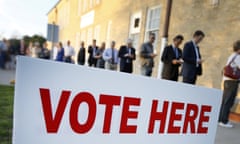 BESTPIX - Voters In Super Tuesday States Cast Their Ballots<br>FORT WORTH, TX - MARCH 1: Voters line up to cast their ballots on Super Tuesday March 1, 2016 in Fort Worth, Texas. 13 states and American Samoa are holding presidential primary elections, with over 1400 delegates at stake. (Photo by Ron Jenkins/Getty Images) *** BESTPIX ***