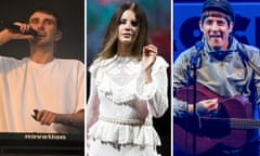 Fred Again, Lana Del Rey and Gerry Cinnamon, who will headline Reading and Leeds 2024.