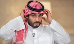 Saudi crown prince Mohammed bin Salman