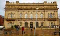 Blackburn Town Hall at Blackburn in Lancashire,  pinpointed as an ideal place to make a living due to low living costs, a skilled workforce, good connections and an entrepreneurial spirit. 
Christopher Thomond for The Guardian.