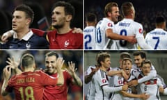 Euro 2016 qualifiers celebrate