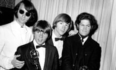 Micky Dolenz, far right, with his bandmates Mike Nesmith, Davy Jones and Peter Tork in this photo from 1967.