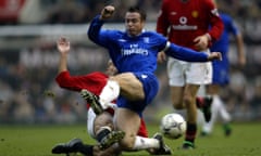 Graeme Le Saux playing for Chelsea