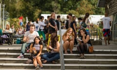 Students at Aberystwyth University