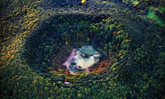 Santa Margarida volcano, near Barcelona