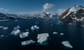 Sea ice in Antarctica