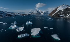 Sea ice in Antarctica