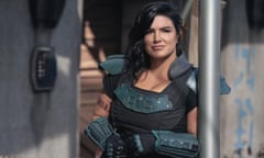 Gina Carano in The Mandalorian