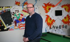 Sacha Bedding, manager of the Annexe community centre in Dyke House, Hartlepool.