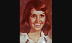 Teenage girl is seen smiling in vintage photograph