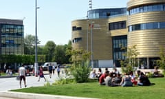 The campus at Teesside University.