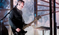 Georg Holm of Sigur Rós performs in Barcelona, Spain, in 2016.