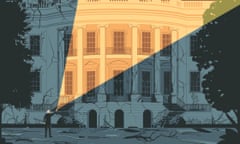 illustration of biden and white house