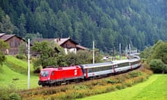 SCHONWIES-AUSTRIA EC 163 EC Transalpin train