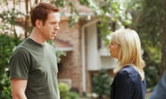 Damian Lewis and Claire Danes in Homeland in 2011