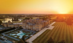 Autumn sunshine over Blenheim Palace