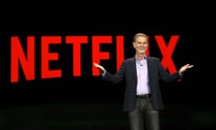 File photo of Reed Hastings, co-founder and CEO of Netflix, delivering a keynote address at the 2016 CES trade show in Las Vegas<br>Reed Hastings, co-founder and CEO of Netflix, delivers a keynote address at the 2016 CES trade show in Las Vegas, Nevada in this January 6, 2016 file photo. Video-streaming service Netflix Inc's quarterly subscriber additions topped its expectations, boosted by strong international growth, sending its shares up 8 percent in extended trading. REUTERS/Steve Marcus/Files