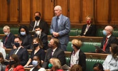 Barry Sheerman speaks during prime minister's questions in the House of Commons