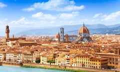 Cityscape of Florence.