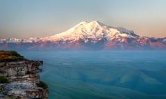 Mount Elbrus in the Western Caucasus.