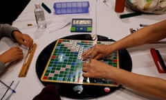 Participants compete during the 2021 National Scrabble Championships at Bankstown Sports Club on April 05, 2021 in Sydney, Australia.