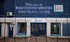 Southend Football Club. Roots Hall. Southend.