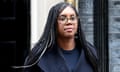 Kemi Badenoch outside Downing Street last week.