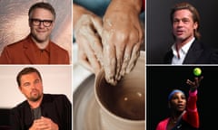 Seth Rogen, Brad Pitt, Serena Williams and Leonardo DiCaprio have a clay habit.
