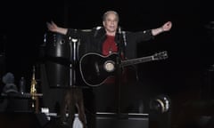 Paul Simon<br>Singer-songwriter Paul Simon performs in Flushing Meadows Corona Park during the final stop of his Homeward Bound - The Farewell Tour concert on Saturday, Sept. 22, 2018, in New York. (Photo by Evan Agostini/Invision/AP)